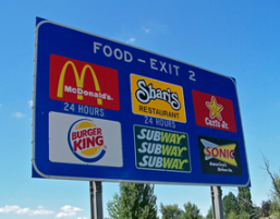 Amenities Sign example