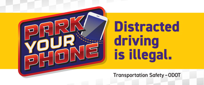 Distracted Driving is Illegal Banner