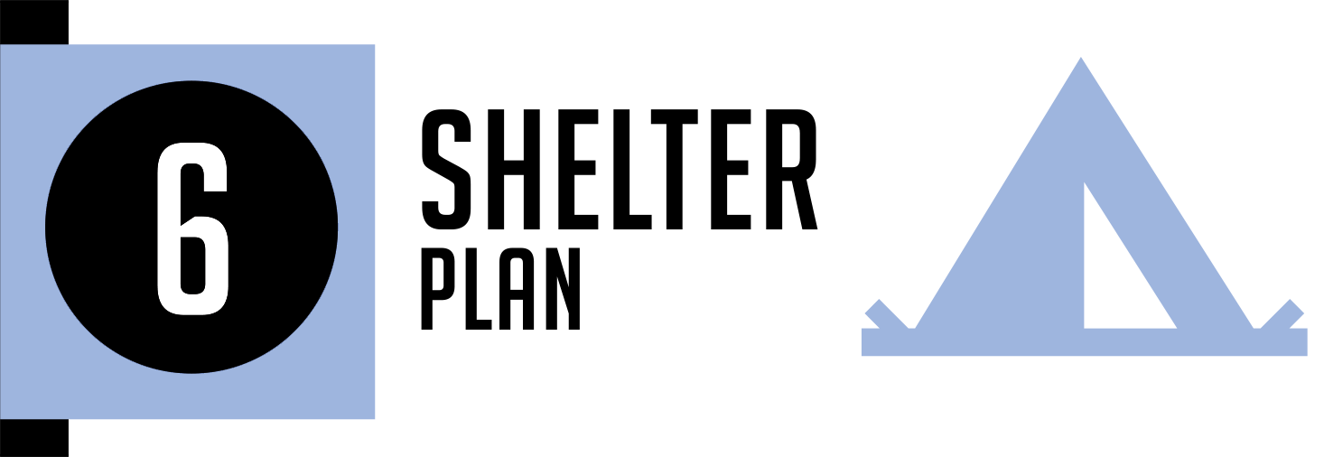 Unit 6: Shelter Plan header