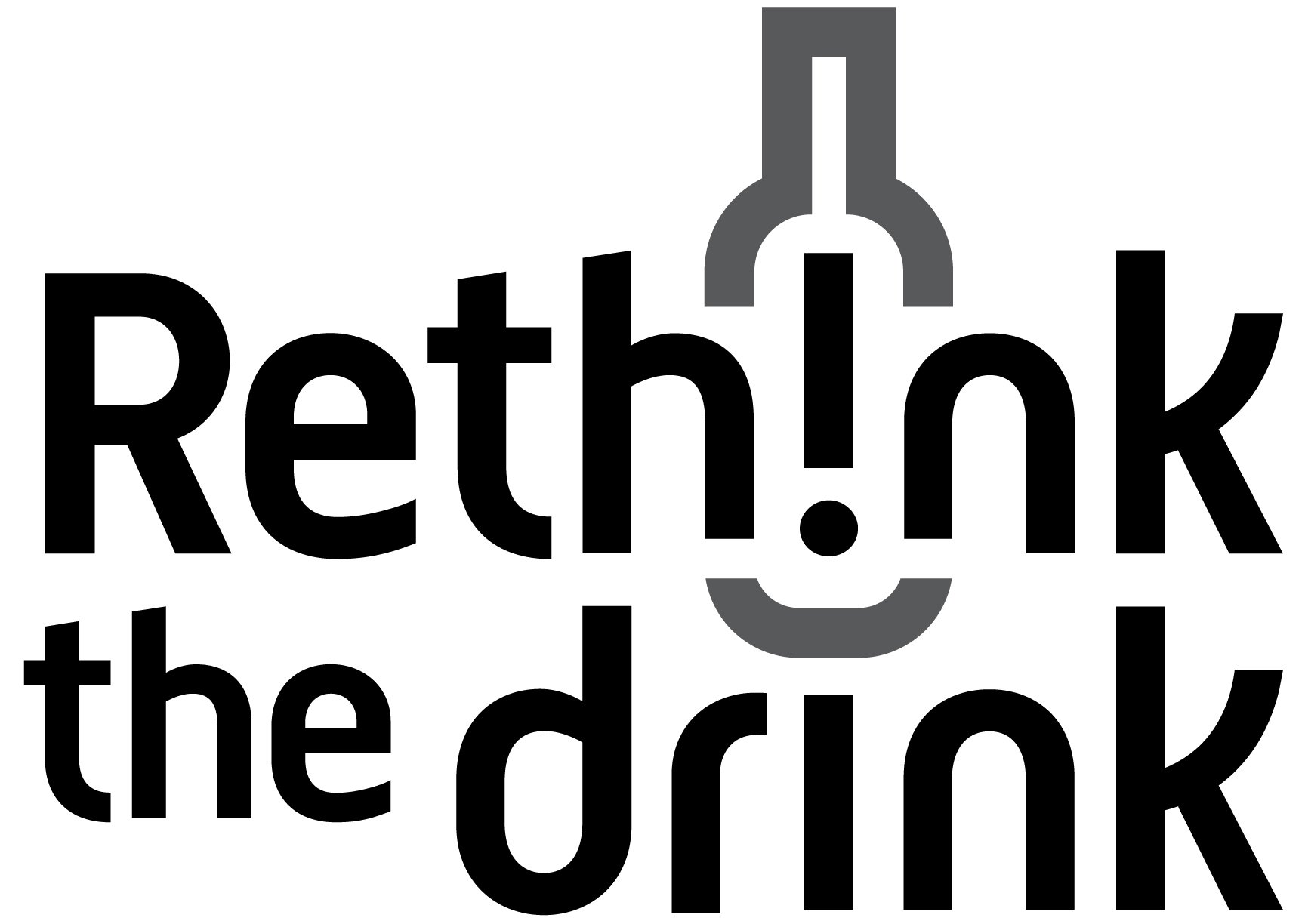 Logo for Rethink the Drink campaign