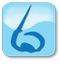icon with ouline of a nose