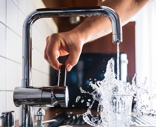 water faucet