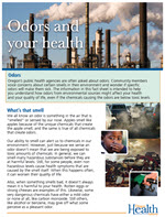 Odors factsheet