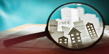 magnifying glass and communities