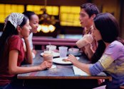 teens eating