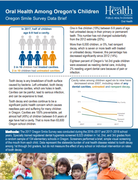 Thumbnail of 2017 Smile Survey Data Brief