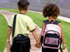 kids walking to school