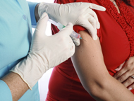 getting a flu shot