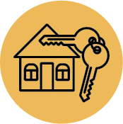 icon of house with keys