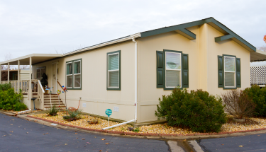 Photo: Manufactured Home in park.