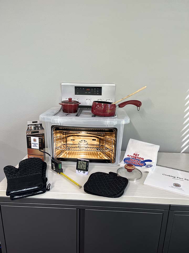 Cooking Fire Safety Kit