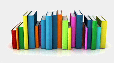 Book shelf of resources