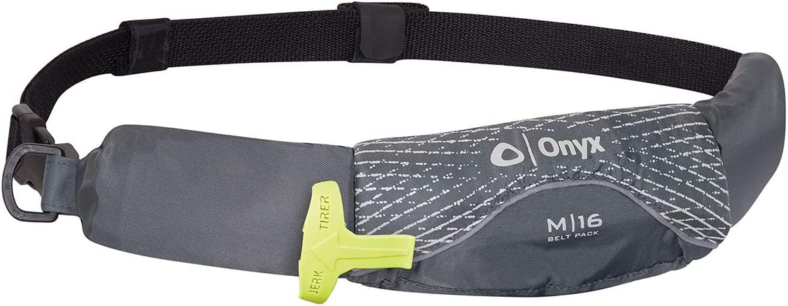 Belt pack life jacket -wear in the front of the body, not the back