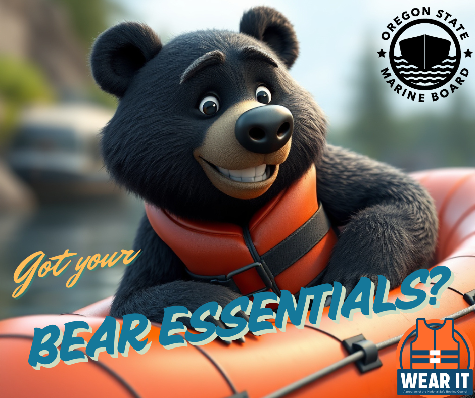 Got your bear essentials? AI bear graphic