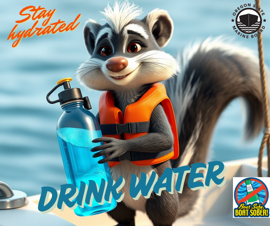 Stay hydrated AI skunk