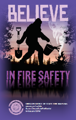 Bigfoot "Believe" Poster
