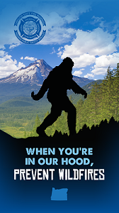 Bigfoot "When You're in our Hood" Wallpaper