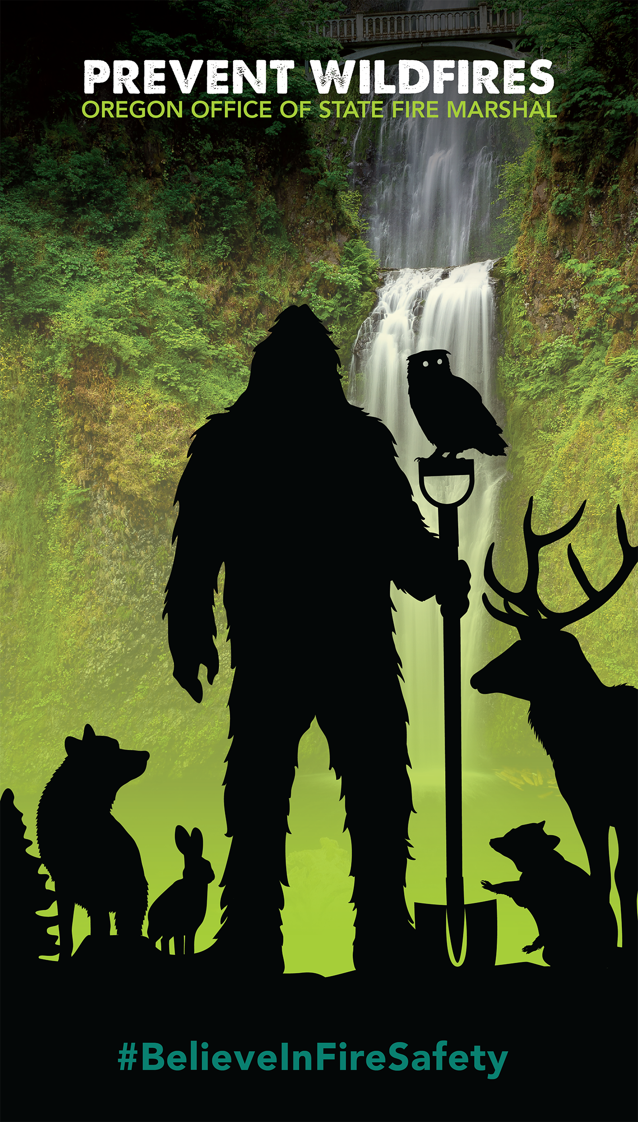 OSFMBigfootWallpaperMultnomahFalls.png
