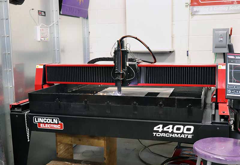 machine in vocational shop