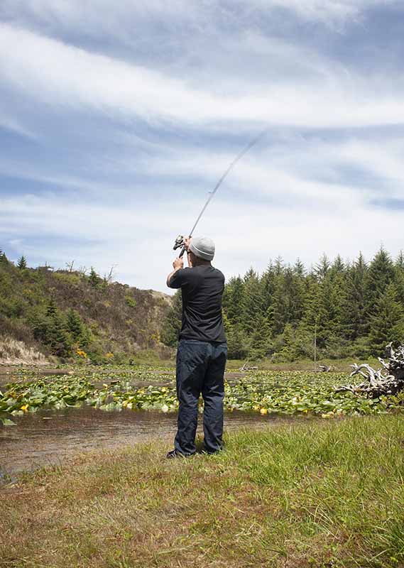 youth fishing