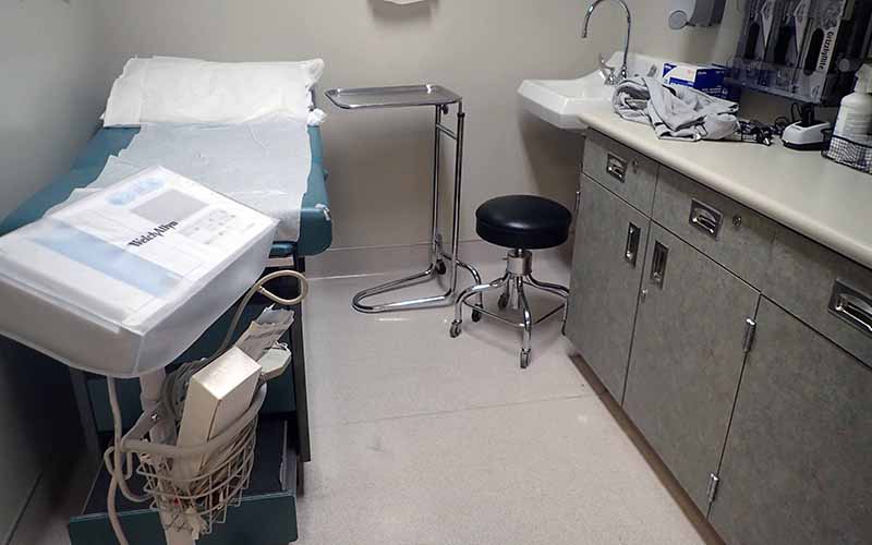 clinic exam room