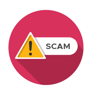 scam graphic