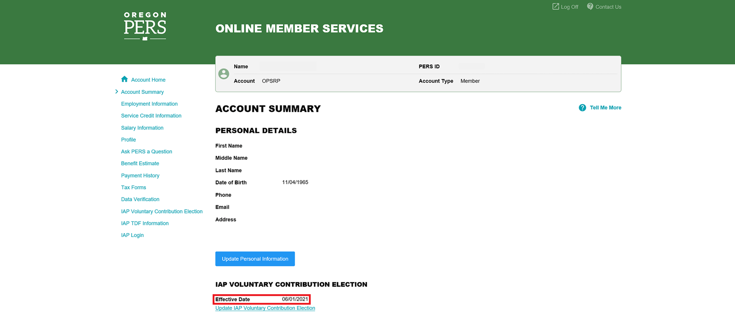 Step 5 VC Account Summary