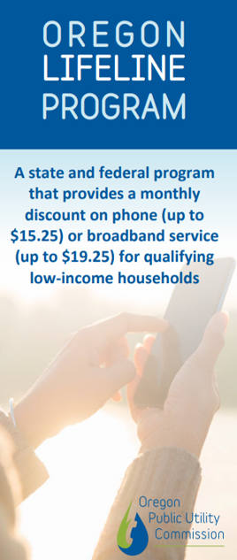 Oregon Lifeline Brochure
