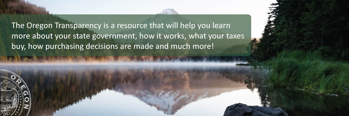 Oregon transparency resources and resources.