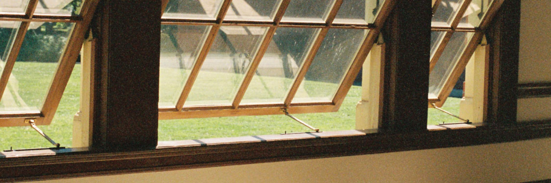 Oregon education school window