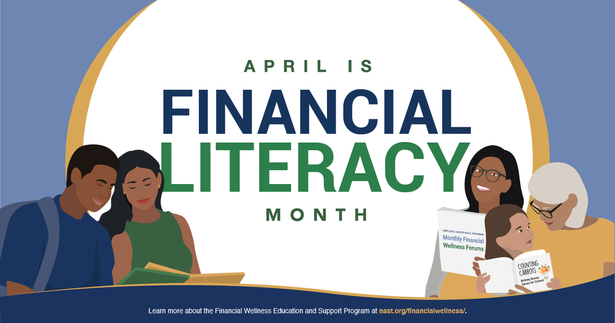 Image of Financial Literacy Month logo