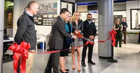 Picture of ribbon cutting event